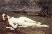 Jean Baptiste Camille  Corot Recreation by our Gallery china oil painting reproduction